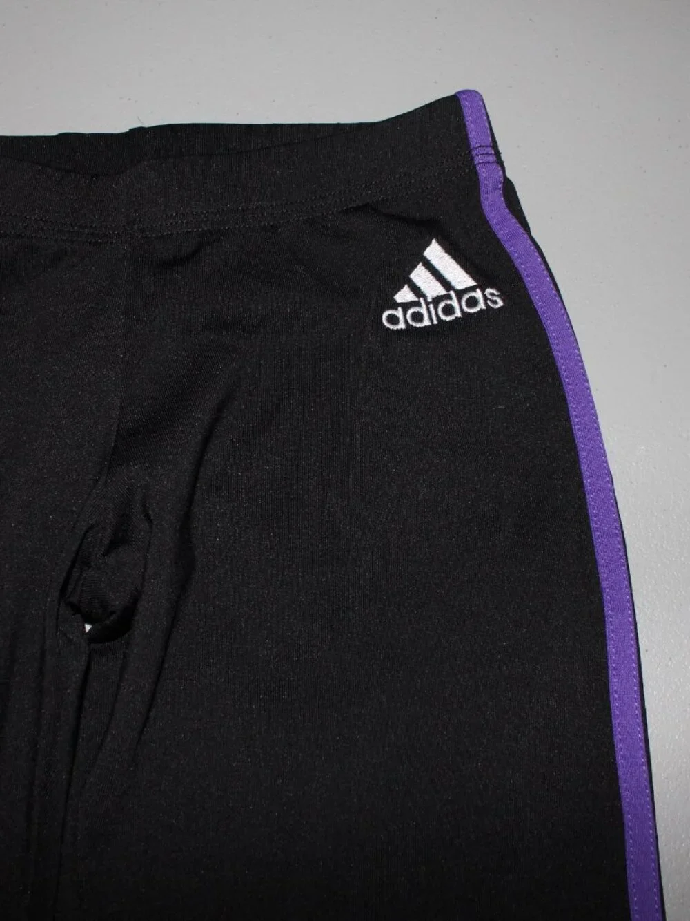Black Adidas Athletic Pants Size Small - Picture 2 of 5
